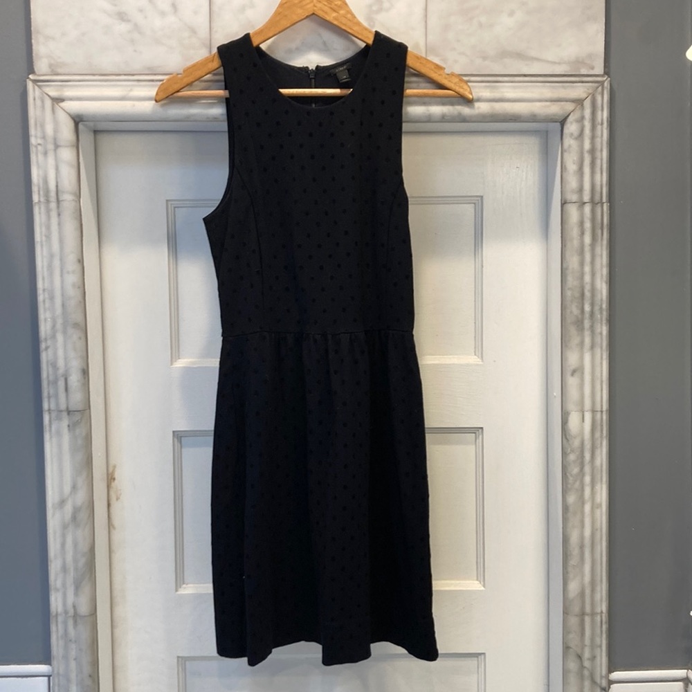 Black J. Crew ponte dress, size XS